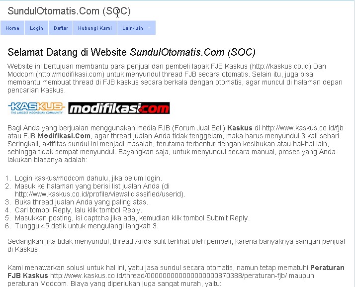 Sundul Otomatis