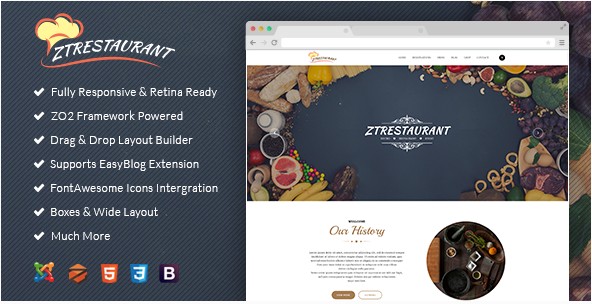 ZT Restaurant Template